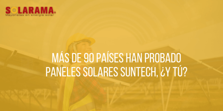 PANELES SOLARES SUNTECH