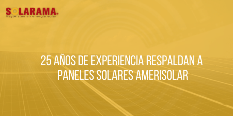 paneles solares Amerisolar