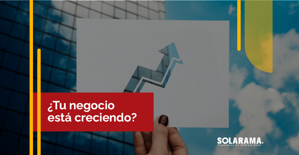 crecimiento de negocio