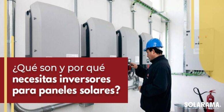 inversores para paneles solares