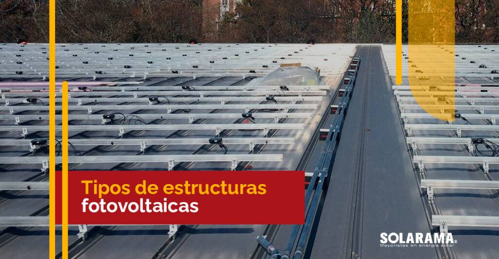 Estructura de paneles solares