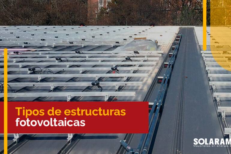 Estructura de paneles solares