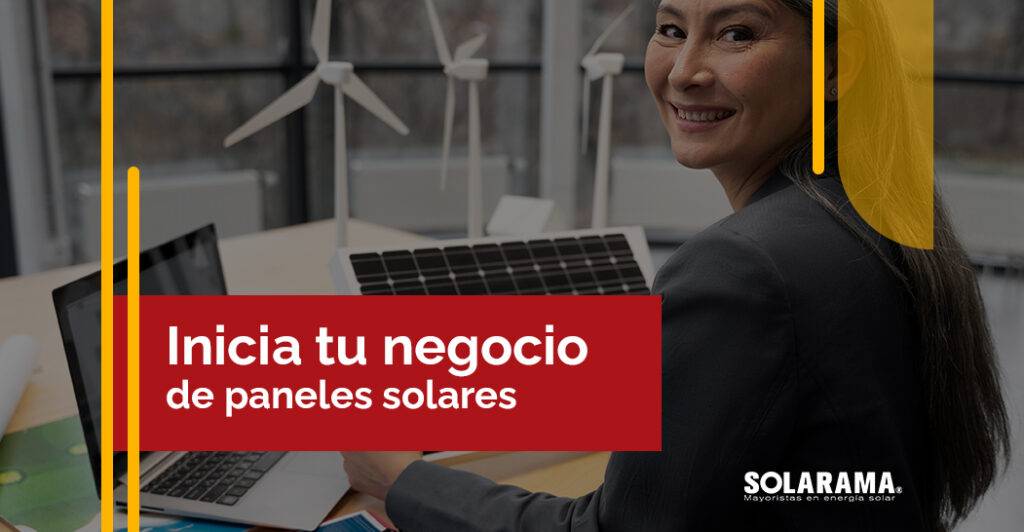 negocio de paneles solares