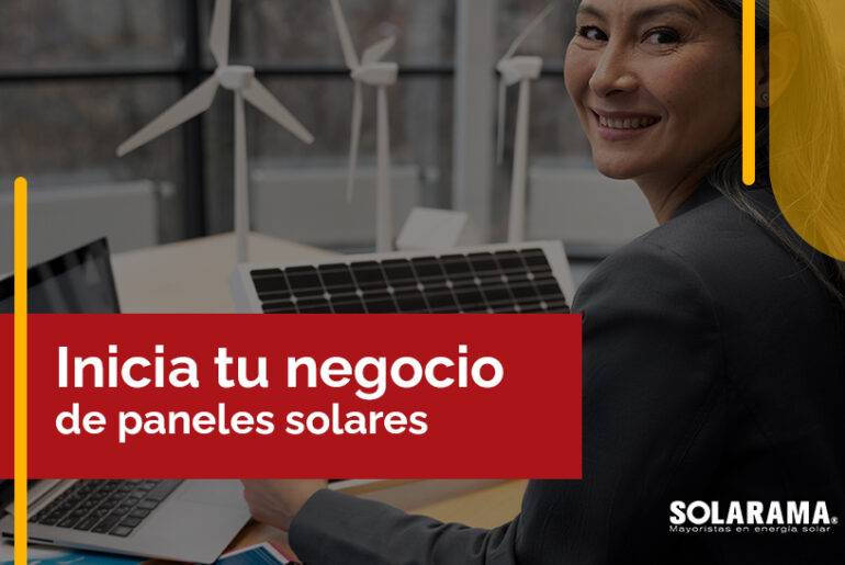 negocio de paneles solares