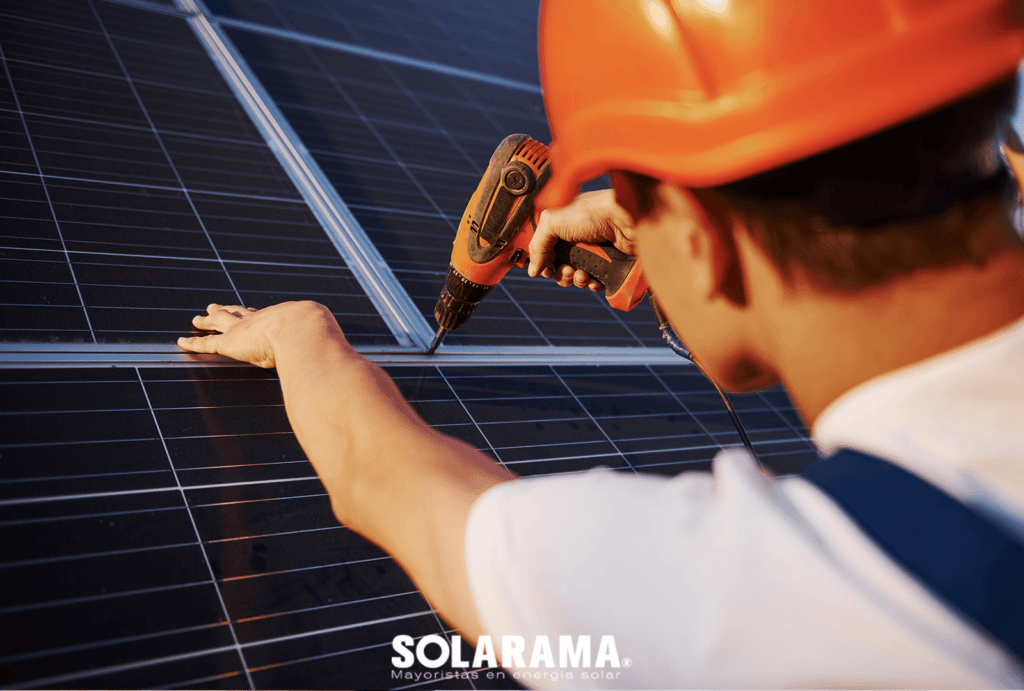 componentes para instalación de paneles solares