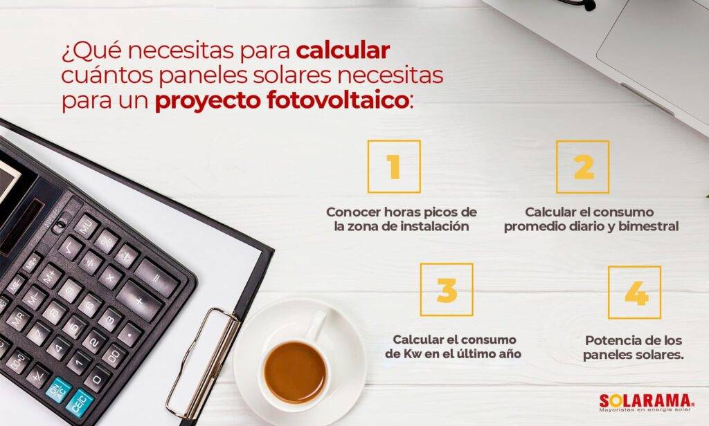 Calcular paneles solares