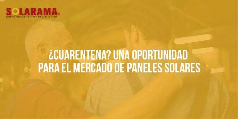 oportunidad al mercado de paneles solares