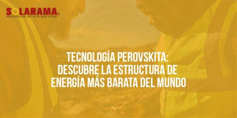 estructura perovskita