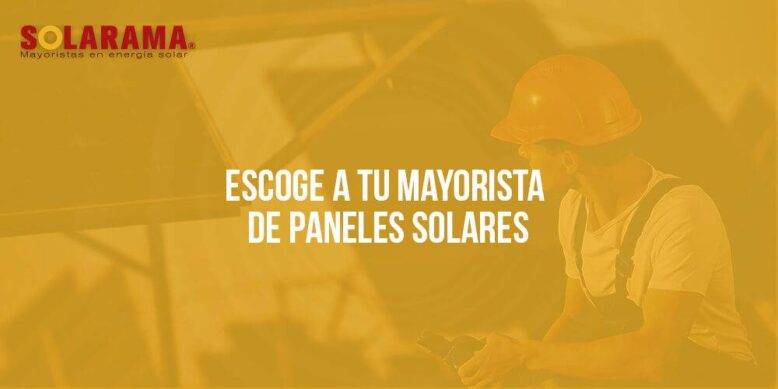 mayorista de paneles solares
