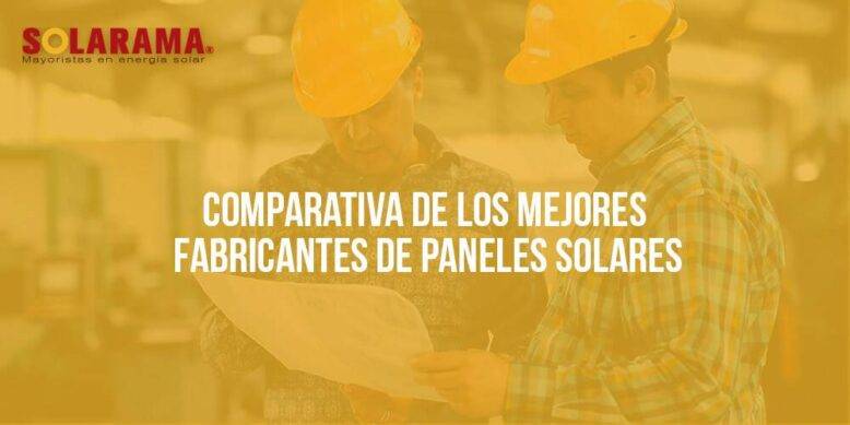 fabricantes de paneles solares