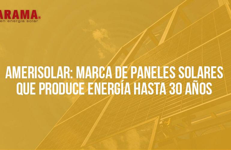 amerisolar paneles solares