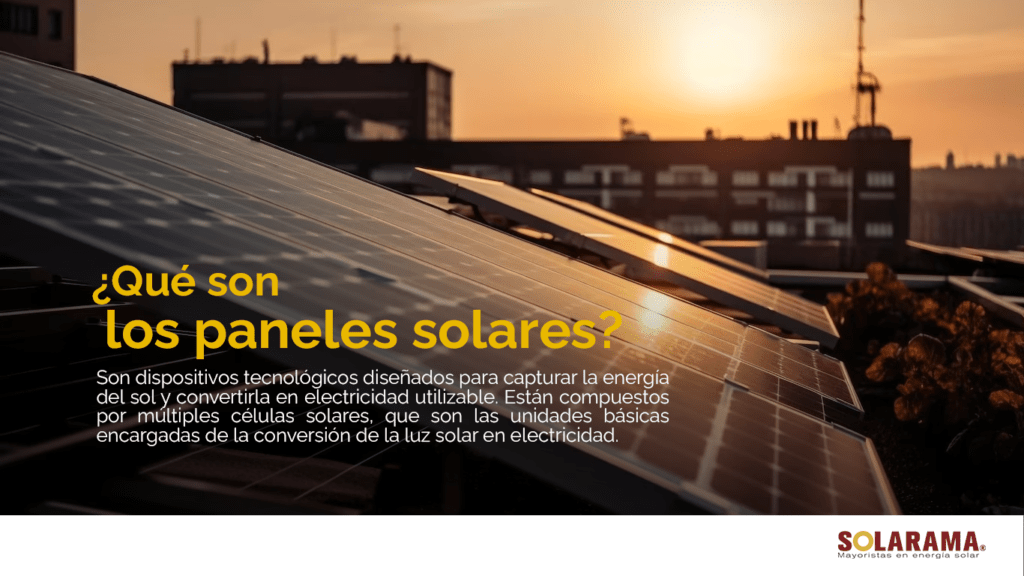 qué son los paneles solares