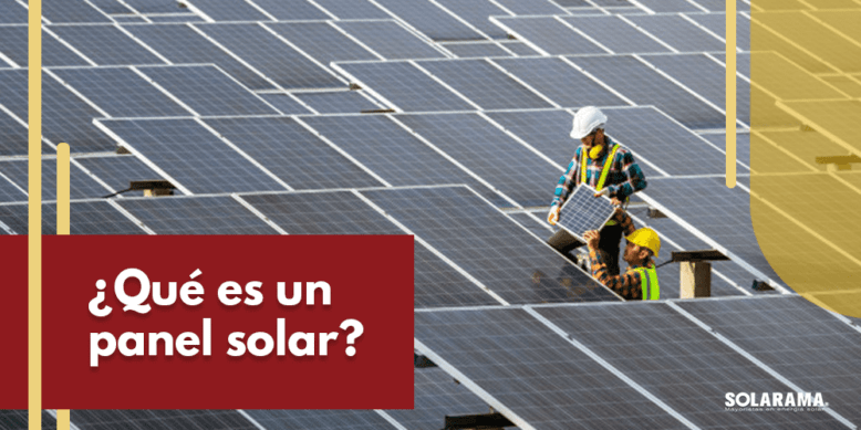 qué es un panel solar