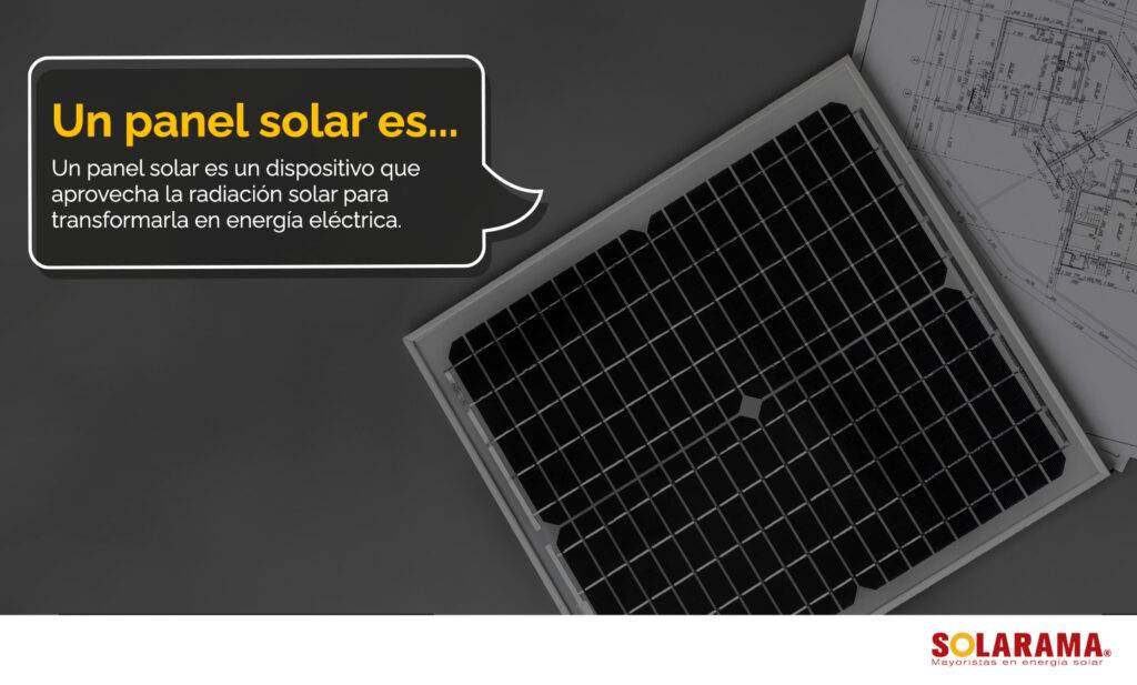 qué es un panel solar