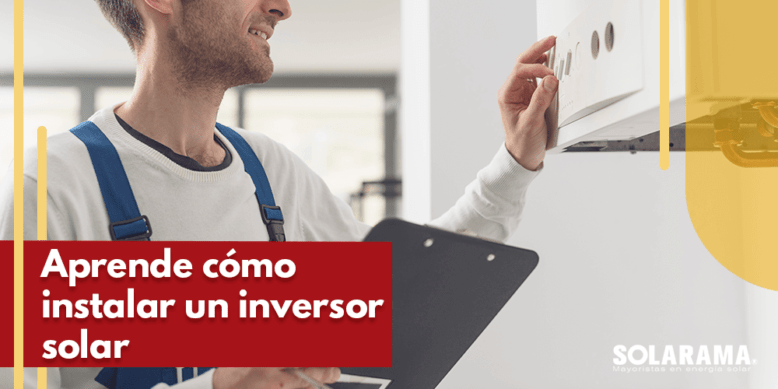 como instalar un inversor solar