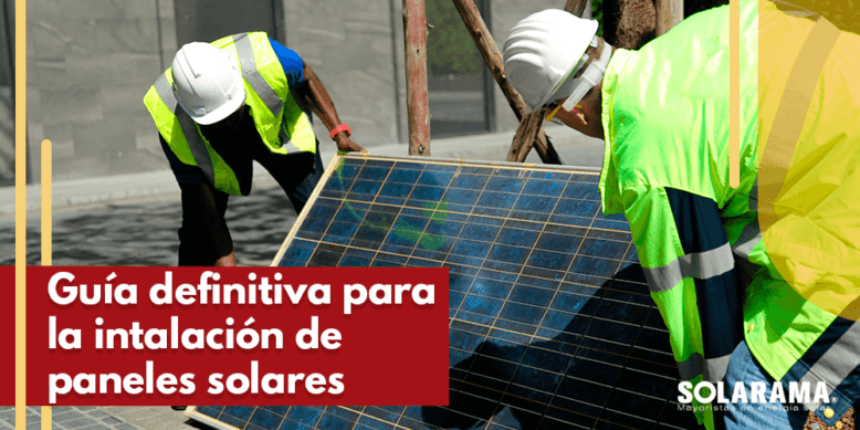 instalaciones paneles fotovoltaicos