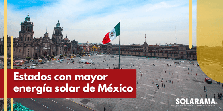 Radiación solar en México