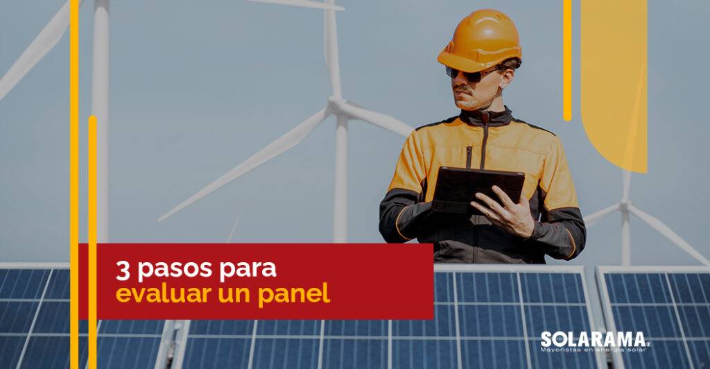 Cómo saber si un panel solar funciona