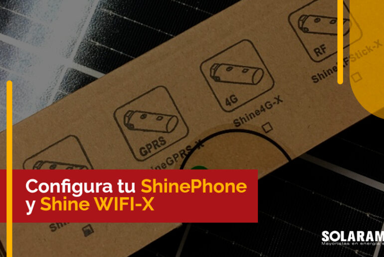 configuración ShinePhone y Shine WIFI-X