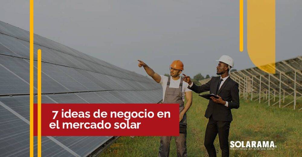 ideas de negocio con paneles solares