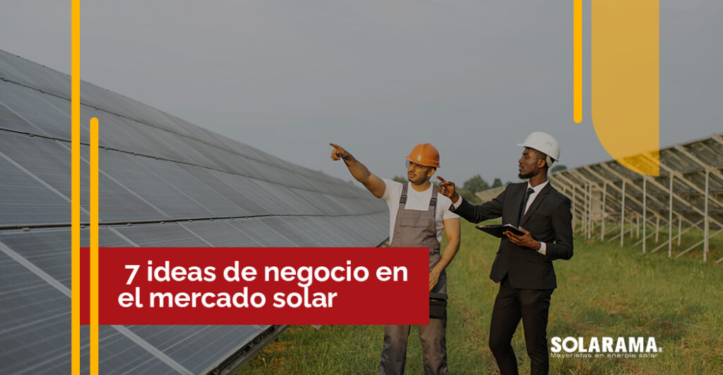 ideas de negocio con paneles solares