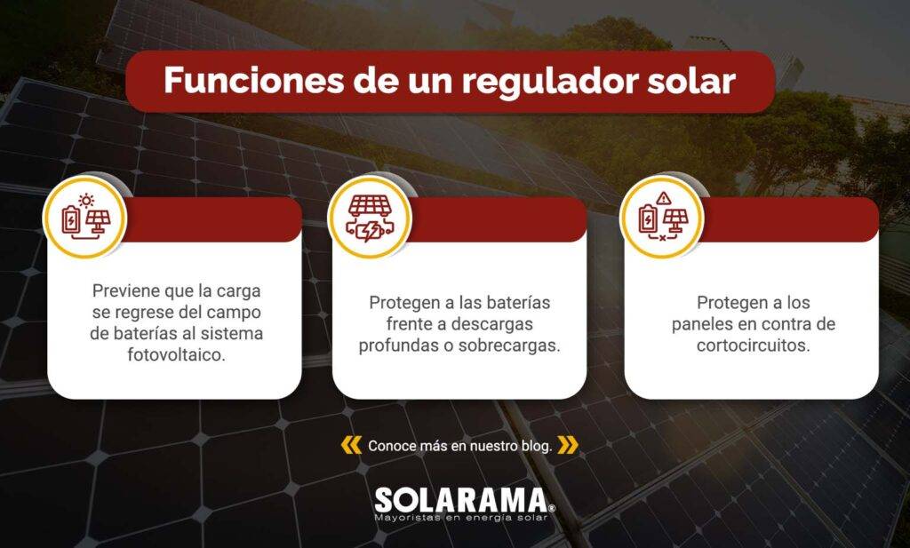 Qué es un regulador de carga solar