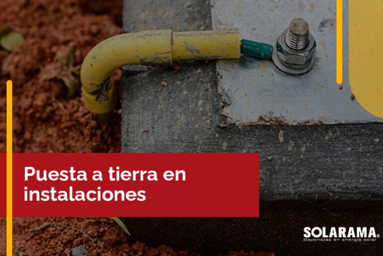 puesta a tierra en instalaciones fotovoltaicas