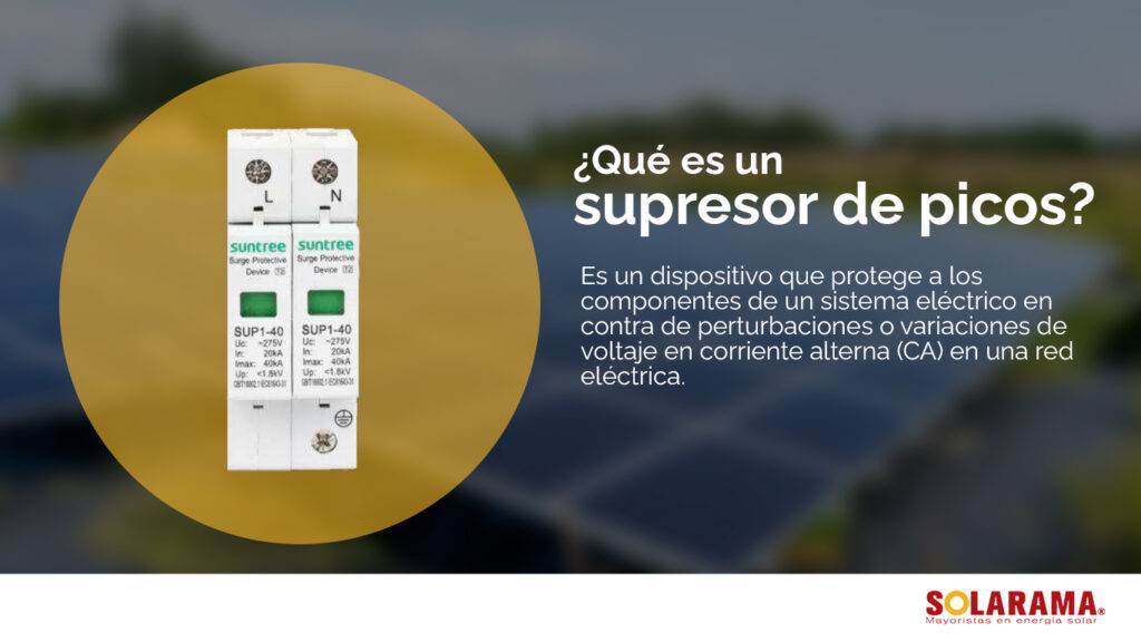 qué es supresor de picos