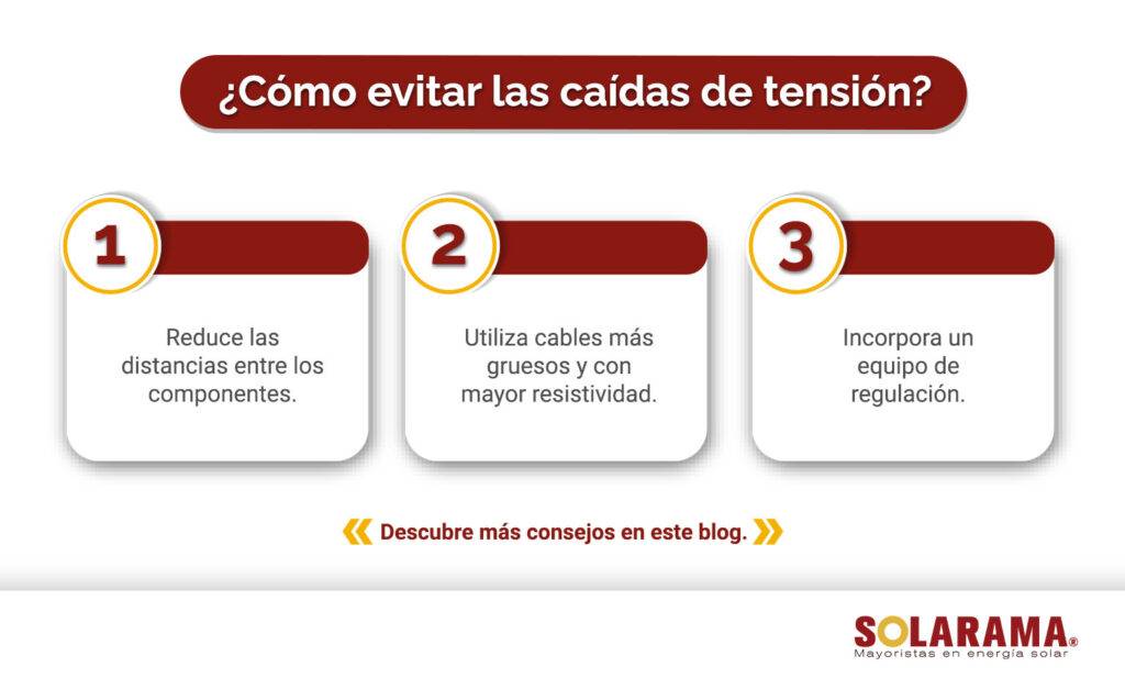 Qué es la caída de tensión eléctrica