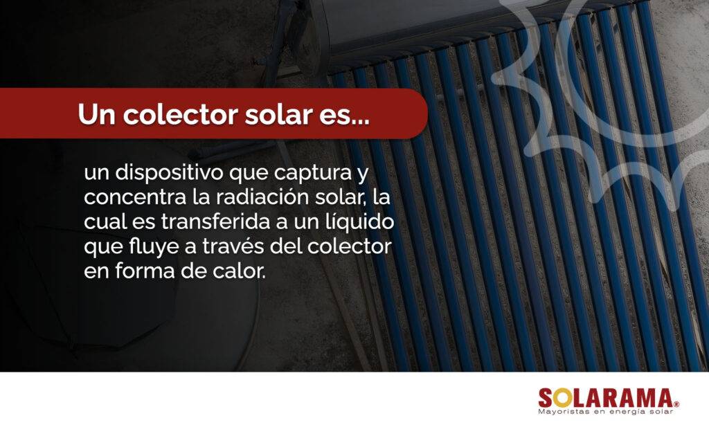 Cómo funciona un colector solar