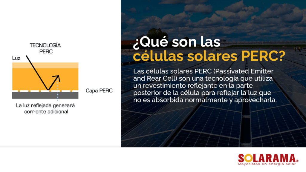 Células solares perc