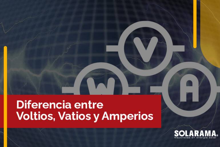diferencia entre voltios vatios y amperios