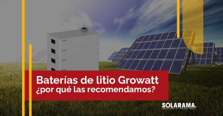 baterias de litio de growatt