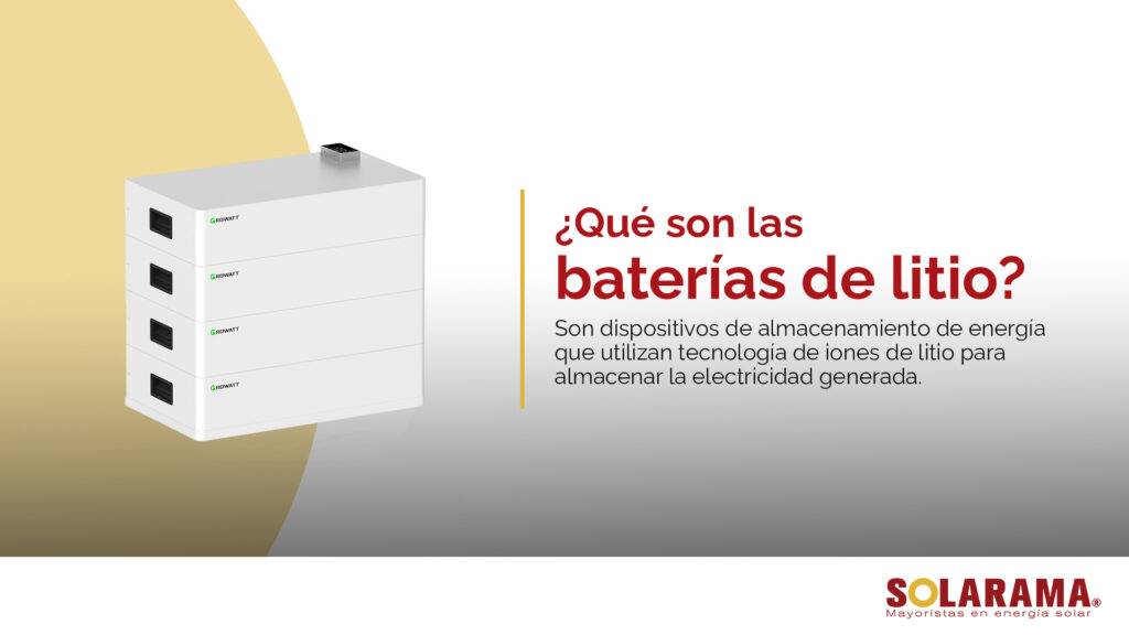 baterias de litio de growatt