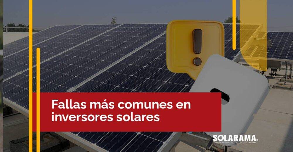 fallas en inversores solares