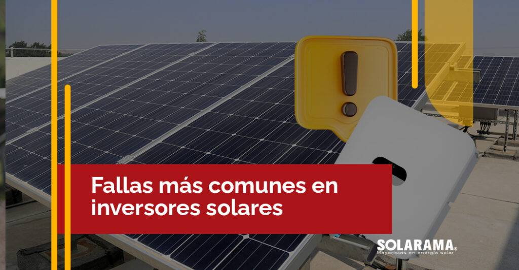 fallas en inversores solares
