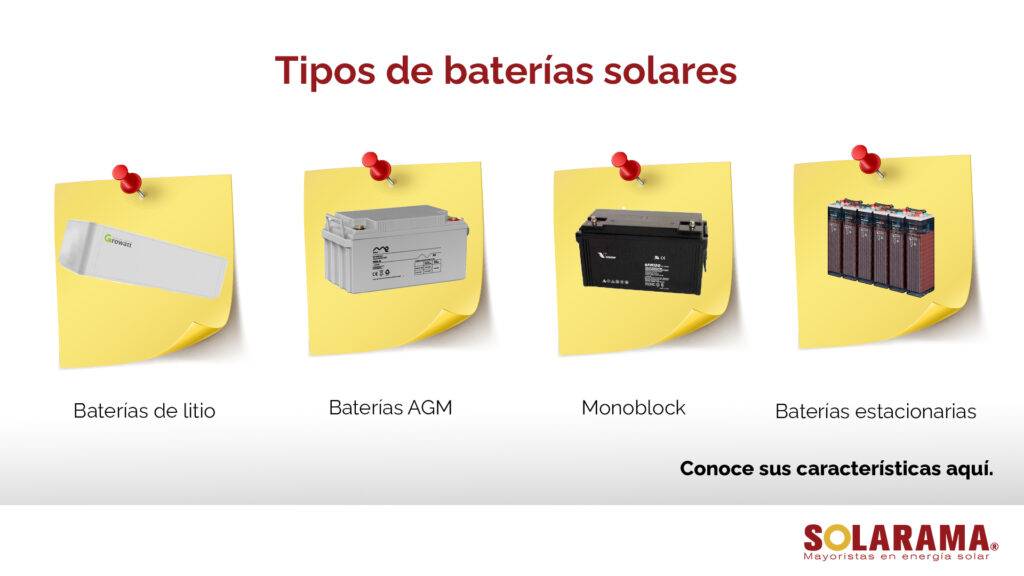 cómo elegir bateria solar