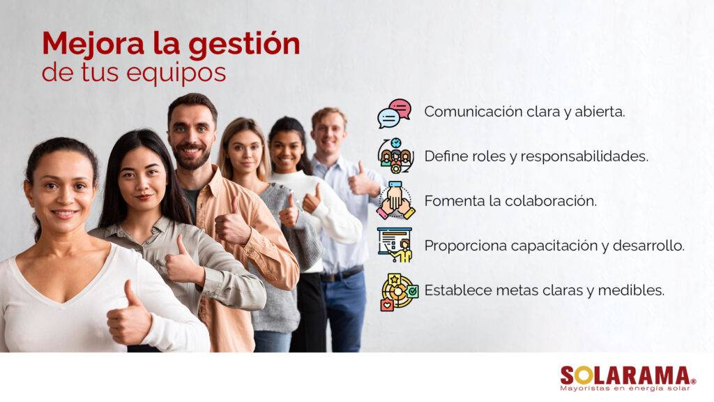 gestión de equipos