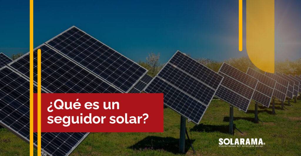 que es un seguidor solar