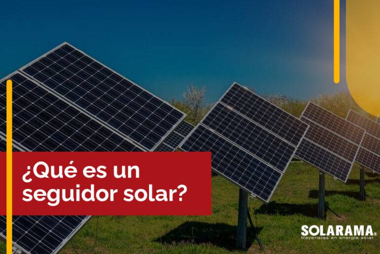 que es un seguidor solar