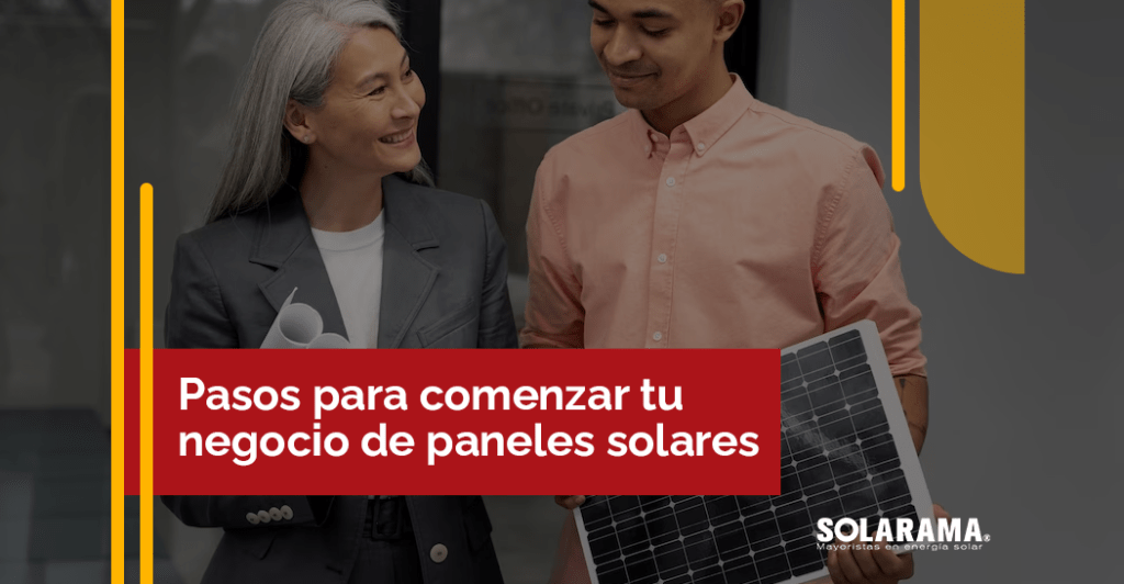 empezar negocio de paneles solares