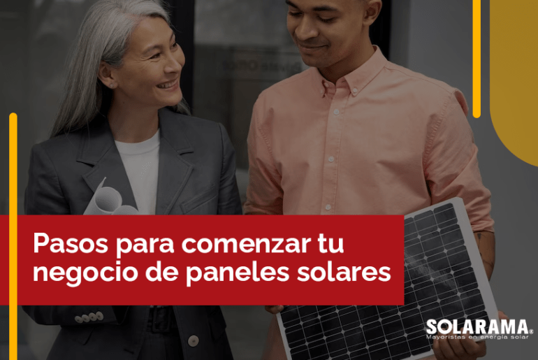 empezar negocio de paneles solares