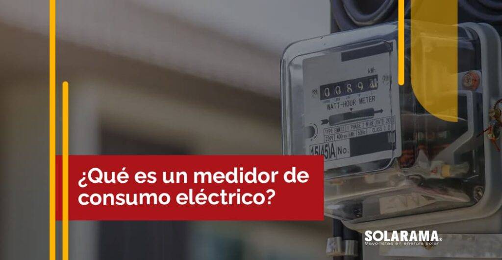 medidor de consumo electrico