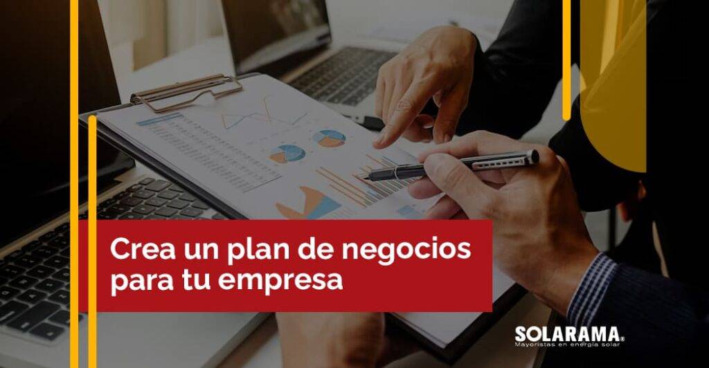 plan de negocio de paneles solares