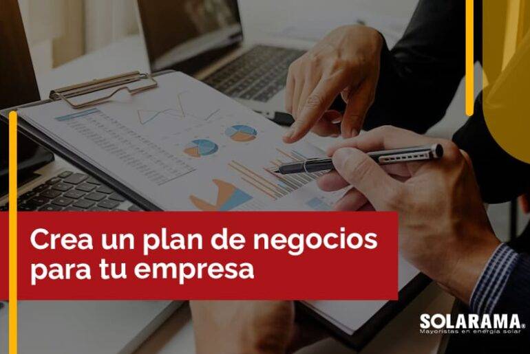 plan de negocio de paneles solares