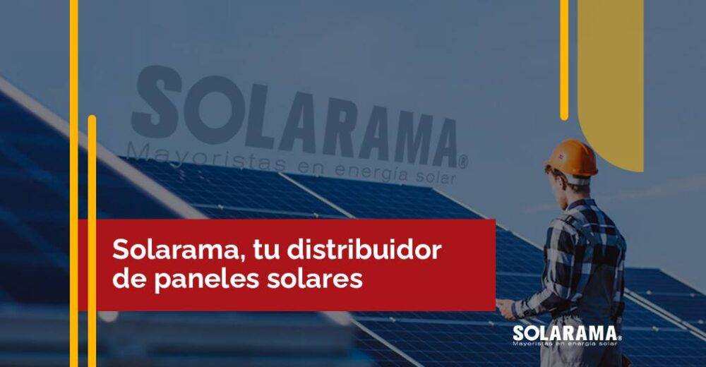 distribuidor de paneles solares