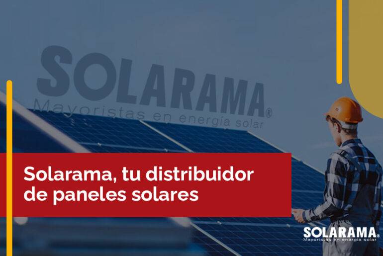 distribuidor de paneles solares