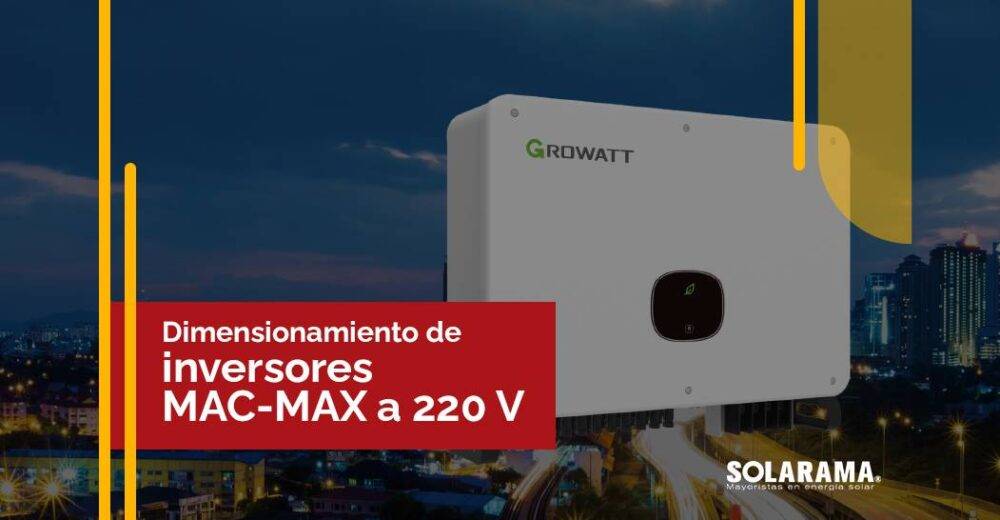 dimensionamiento de inversores