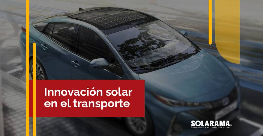 Innovación solar en el transporte