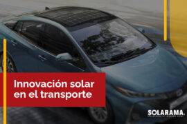 Innovación solar en el transporte